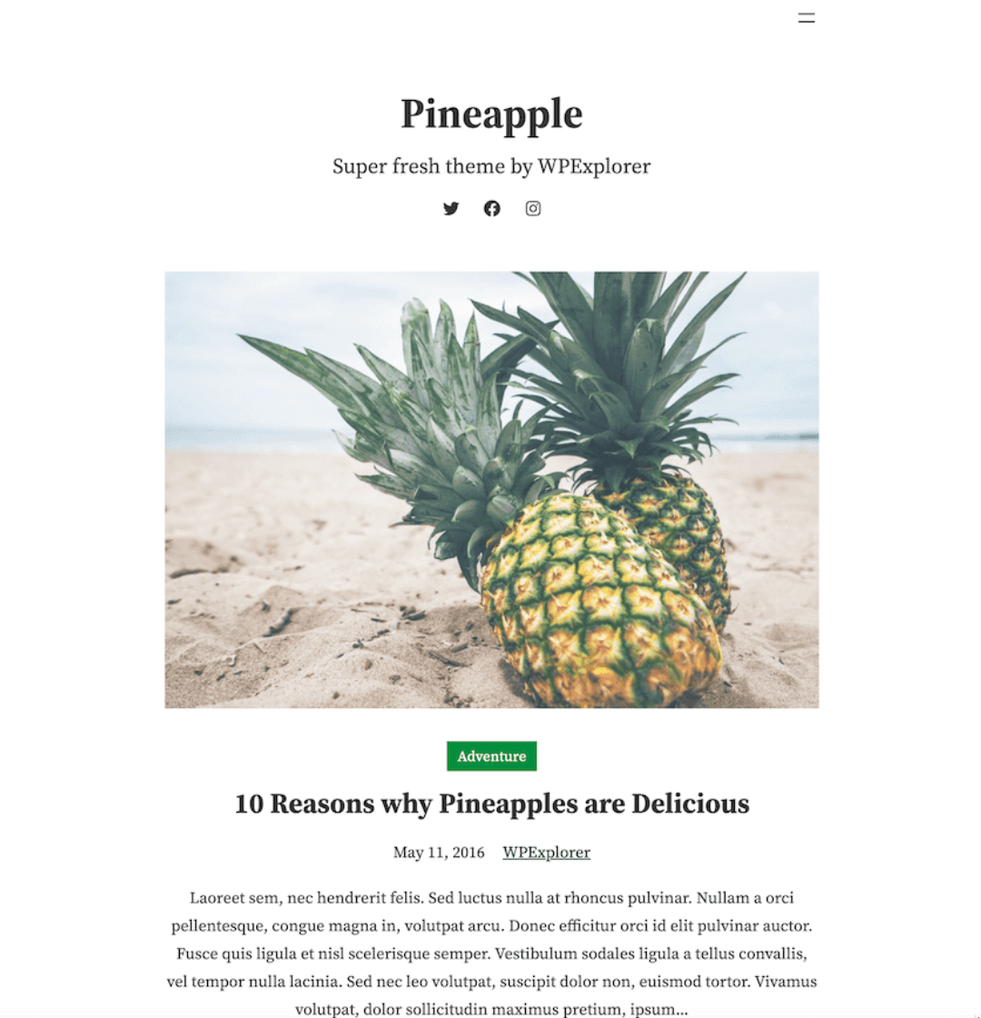 Pineapple