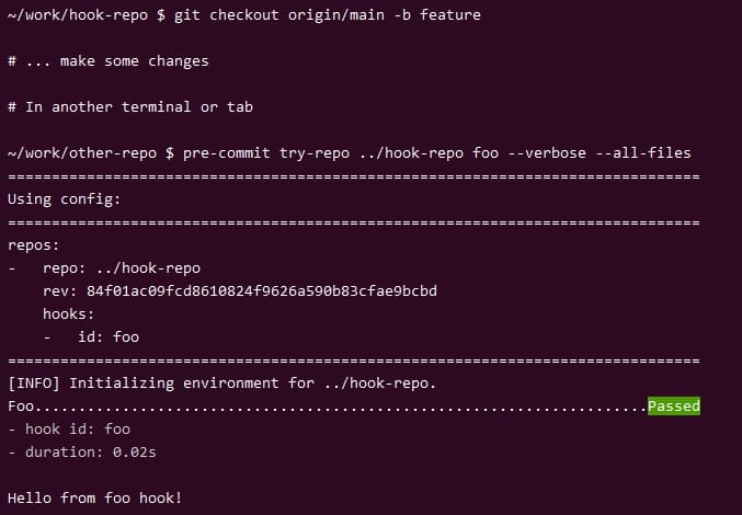 Pre-commit Hooks