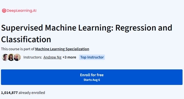 Machine Learning by Andrew Ng